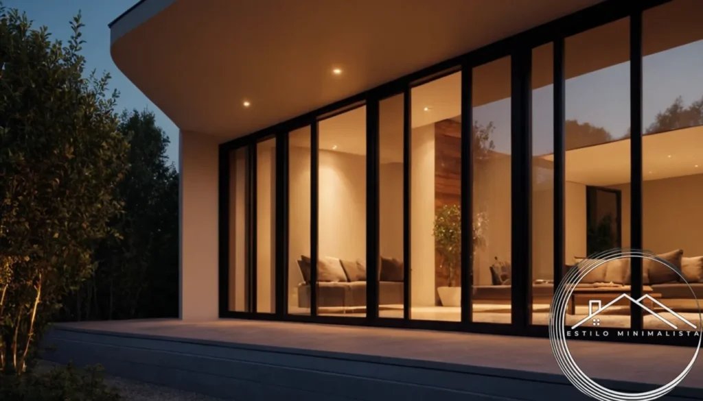 3D exterior lighting accents or minimalist decor designs on walls.