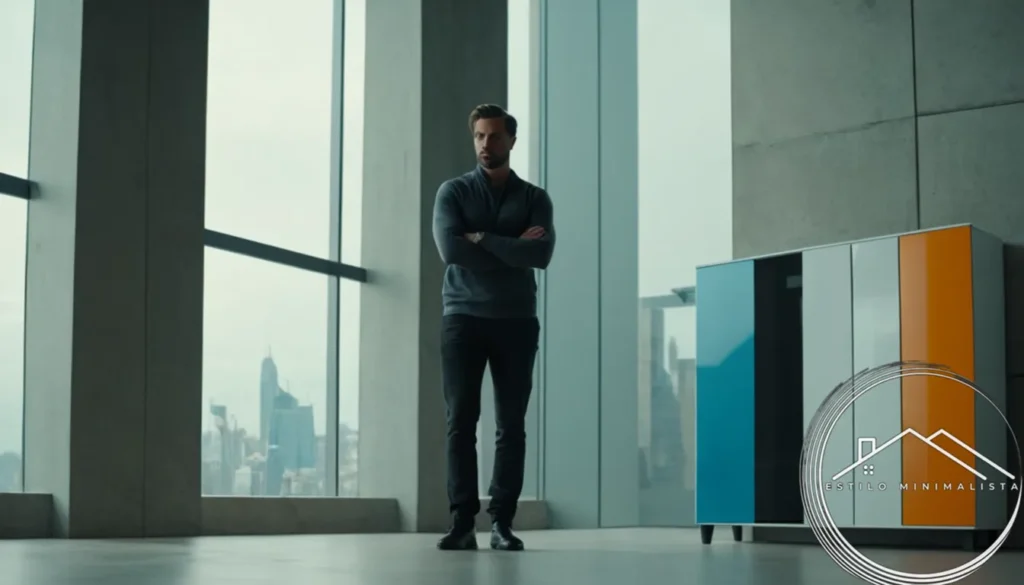 A person standing infront of a sleek