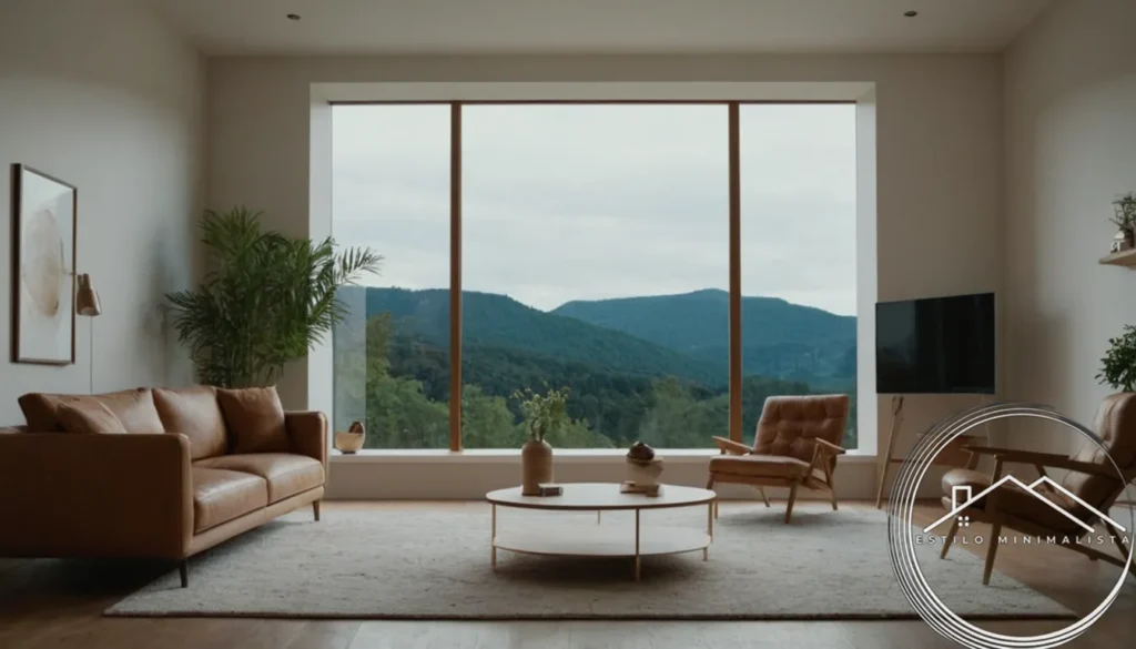 A minimalist living space