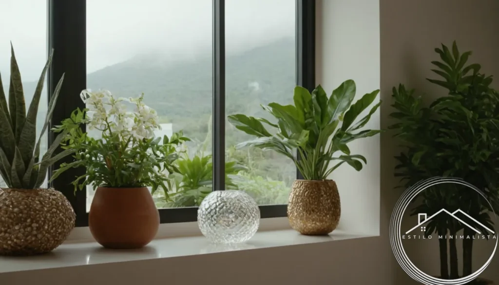 A serene living space with minimalist decor