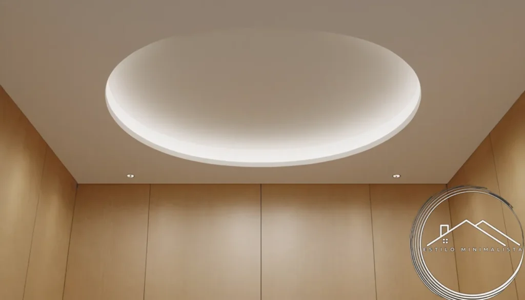 3 minimalist recessed light fixtures in various settings.