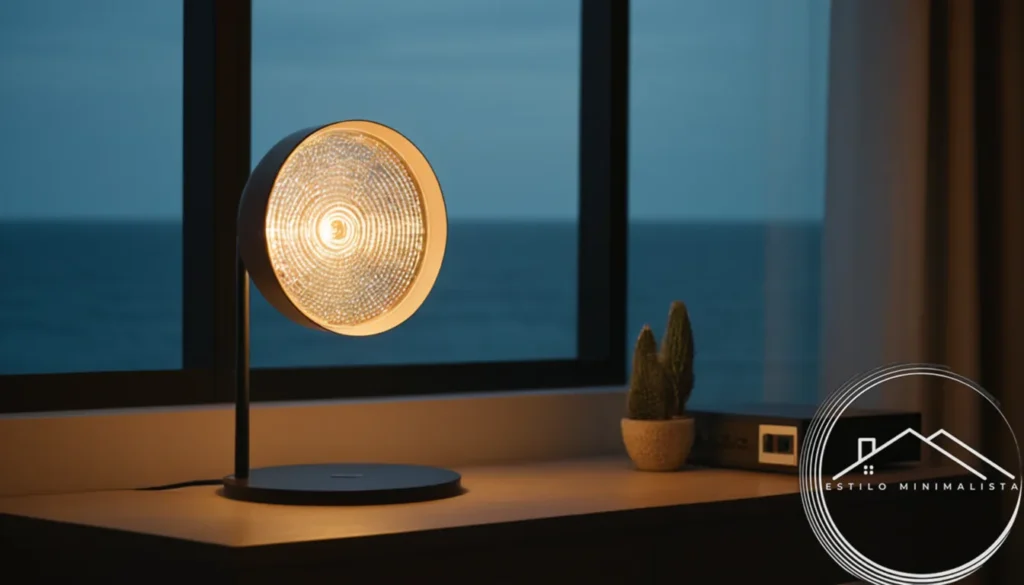 3-4 stylish LED lamp options displayed on a modern surface.