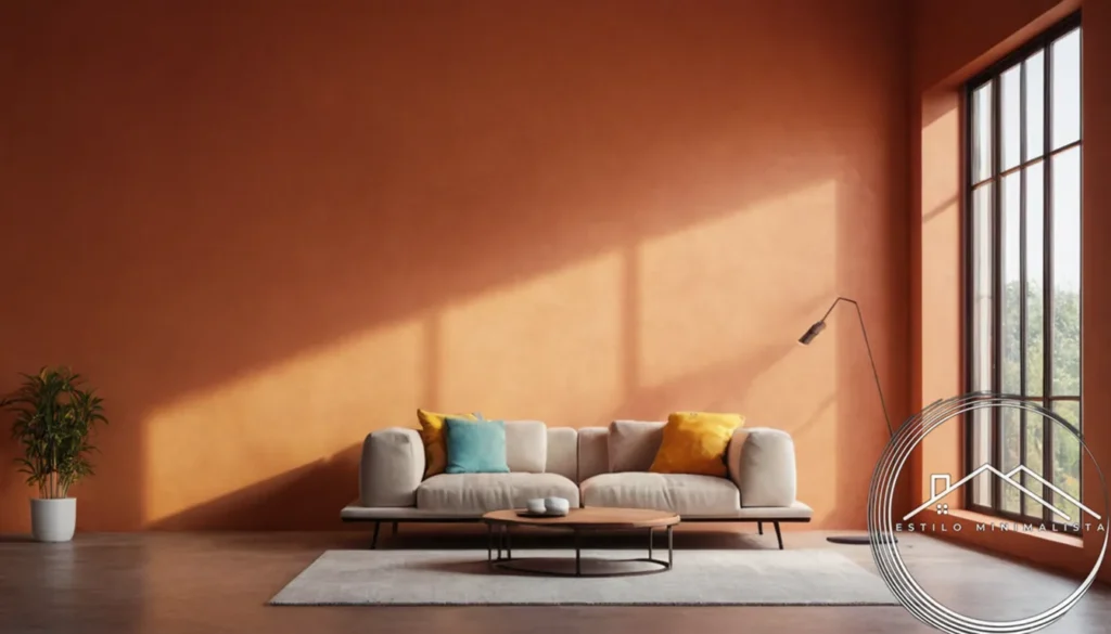 A minimalist wall with clear varnish finish.