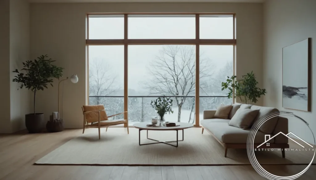 2 contrasting minimalist interiors from Scandi and Japanese cultures.