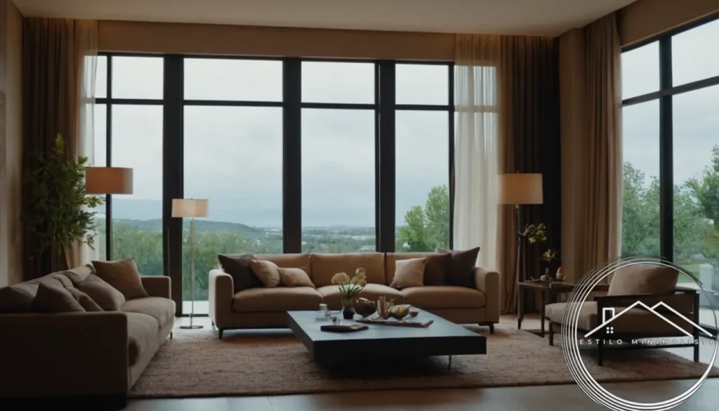 A clutter-free living room or home interior space.