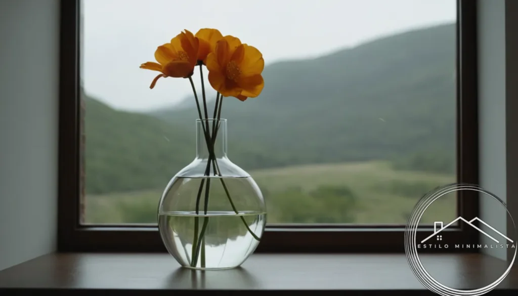 A minimalist vase with one stunning