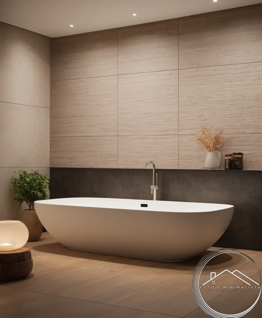 Discreet and adjustable wall tiles with soft, ambient lighting.