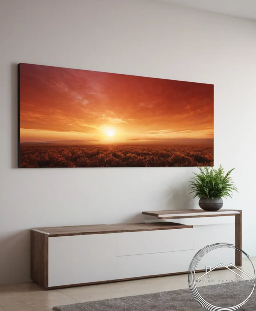 5-10 minimalist artworks or sculptures in neutral backgrounds.