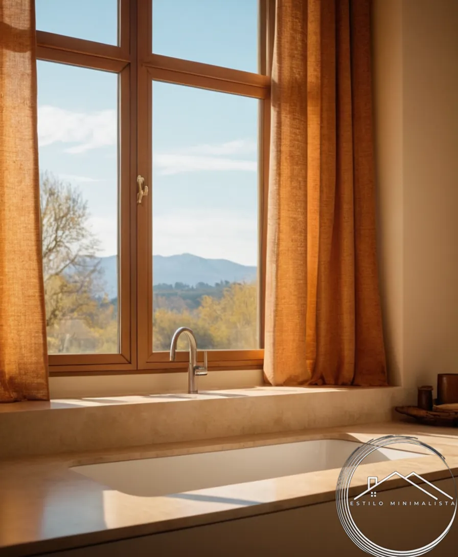 Warm texture patterns against a serene, minimalist backdrop.