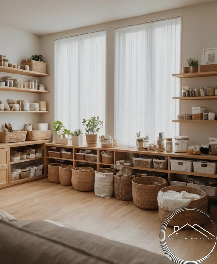 A neatly organized, visually appealing donation setup inspired by Marie Kondo