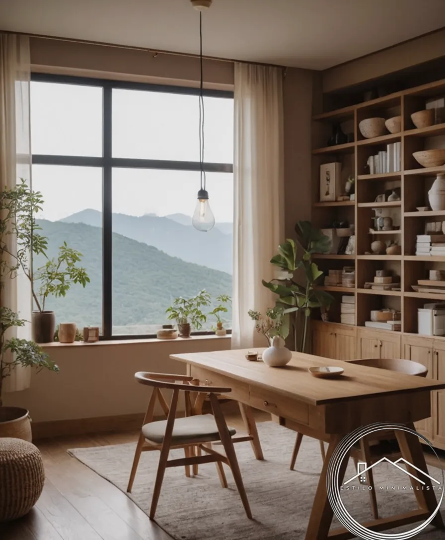 Clutter-free spaces harmonized through KonMari and Feng Shui principles.