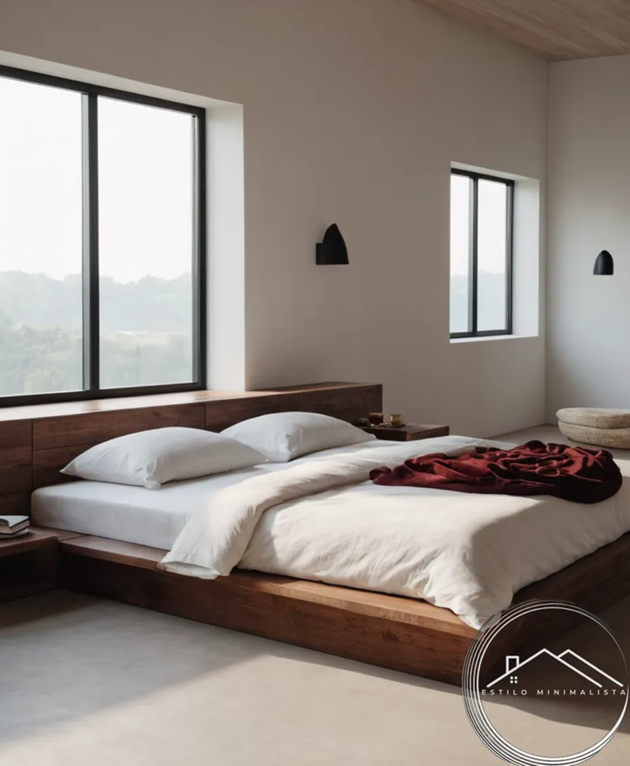 3 minimalist beds made from eco-friendly materials together.