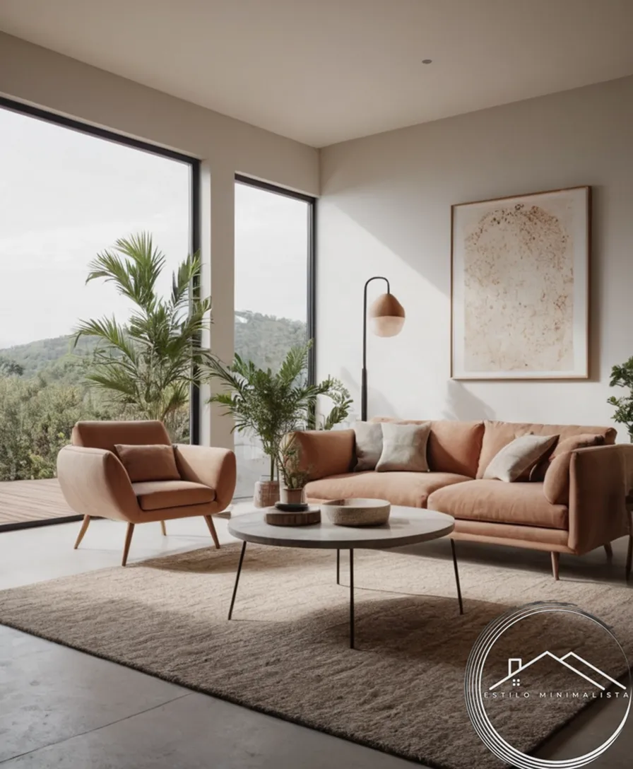 3 minimalist home makeovers, each with unique artwork.