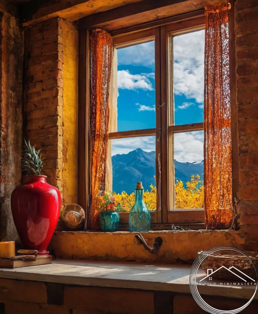 Vibrant recycled materials transformed into creative home decor pieces.