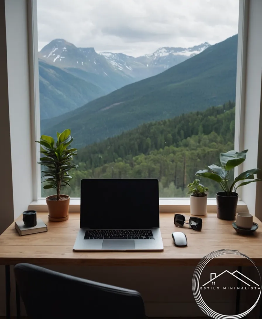A minimalist desk or workspace setup for stress-free productivity.